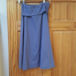 Patagonia purple foldover skirt